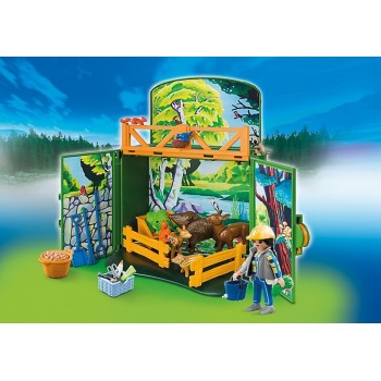 Playmobil Game Box Ζώα Του Δάσους 6158 4008789061584