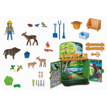 Playmobil Game Box Ζώα Του Δάσους 6158 4008789061584