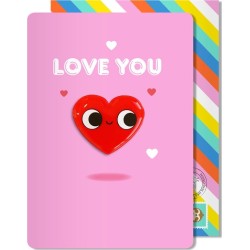 Yolo Magnetic Card – Heart 30102 5055974913110