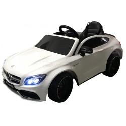 Skorpion Wheels Παιδικό Αυτοκίνητο Mercedes Benz C63s 12V Άσπρο 99-663 / W 5202200007222