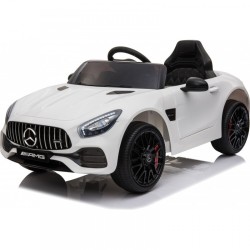 Skorpion Wheels Παιδικό Αυτοκίνητο Mercedes GTR AMG 12V Άσπρο 99-588 / W 5202200007208