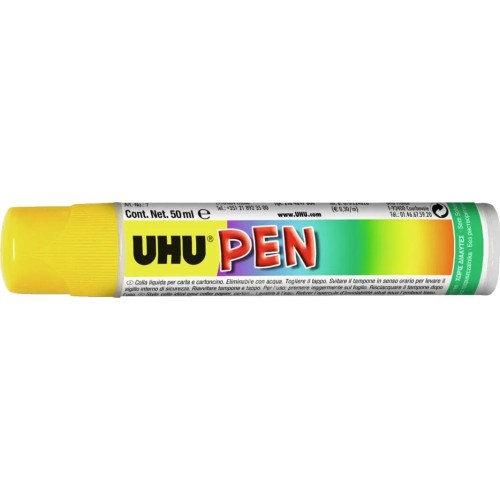 UHU Στυλοκόλλα Διάφανη 50Ml 7002565 4026700390353