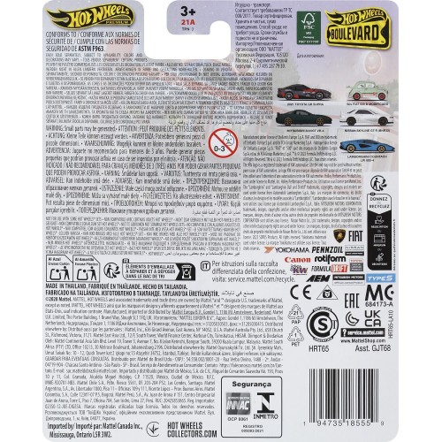 Mattel Hot Wheels Boulevard 60'S Fiat 500 D Modificado GJT68 / HRT65 194735185559
