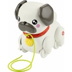 Mattel Fisher-Price Συρρόμενο Σκυλάκι Pug Παιχνίδι Με Σχοινάκι Για Τράβηγμα HTW94 194735199112