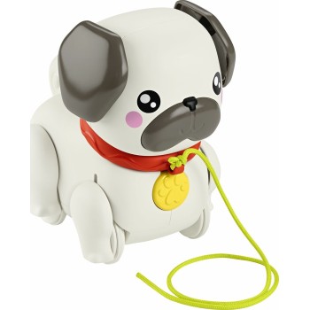 Mattel Fisher-price FP Pets Walk-the-pup Pug HTW94 194735199112
