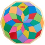 Mattel Fisher-price Wooden Mandala Puzzle HXT94 194735238460
