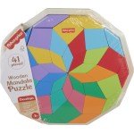 Mattel Fisher-Price Ξύλινο Παζλ Μάνταλα 41 Τεμάχια HXT94 194735238460