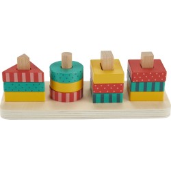 Mattel Fisher-Price Ξύλινα Σχήματα Παιχνίδι Κινητικών Δεξιοτήτων HXV05 194735238187