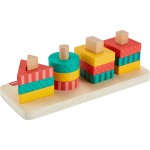 Mattel Fisher-Price Ξύλινα Σχήματα Παιχνίδι Κινητικών Δεξιοτήτων HXV05 194735238187