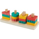 Mattel Fisher-price Wooden Shape Stacker HXV05 194735238187