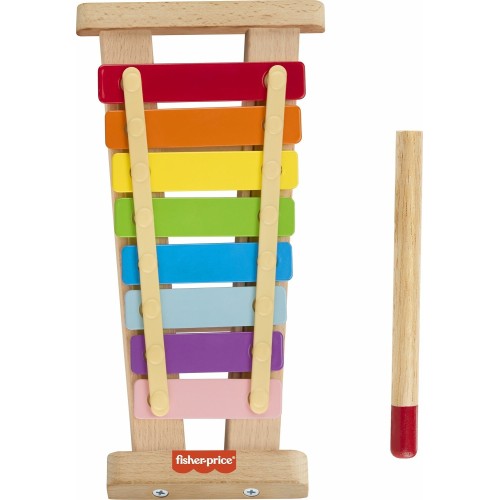 Mattel Fisher-Price Ξύλινο Ξυλόφωνο Μουσικό Παιχνίδι HXV13 194735238484