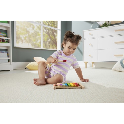 Mattel Fisher-Price Ξύλινο Ξυλόφωνο Μουσικό Παιχνίδι HXV13 194735238484