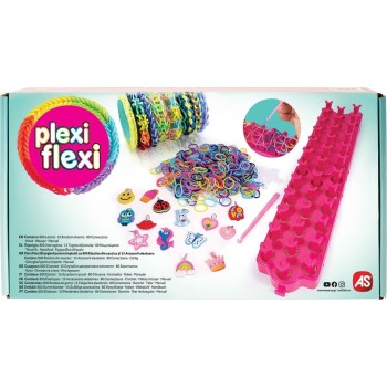 As company Plexi Flexi Αργαλειός Με 800 Λαστιχάκια And 15 Αξεσουάρ Για Ηλικίες 5+ Χρονών 1080-25568 5203068255688