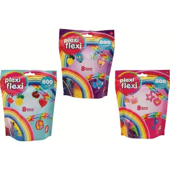 As company Plexi Flexi Bag With 800 Rubber Bands And 8 Accessories For Ages 5+ 1080-25566 5203068255664