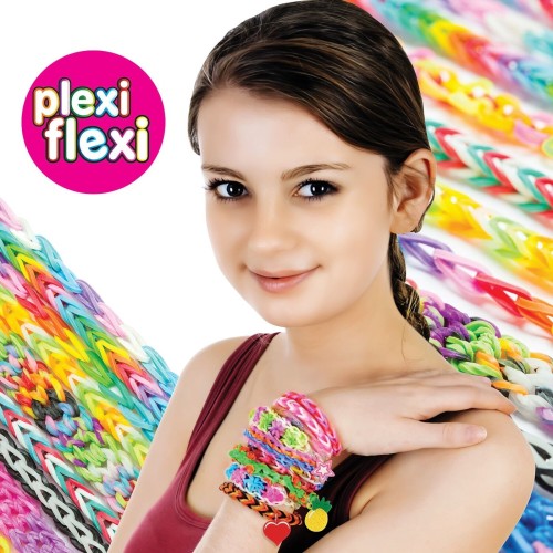 As company Plexi Flexi Bag With 800 Rubber Bands And 8 Accessories For Ages 5+ 1080-25566 5203068255664