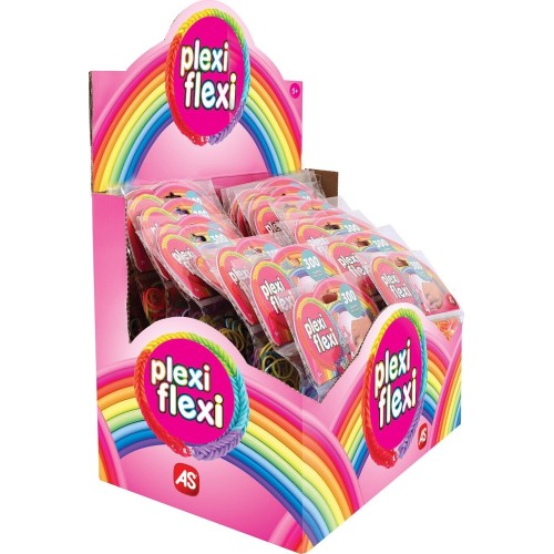As company Plexi Flexi Σακουλάκι Με 300 Λαστιχάκια And 4 Αξεσουάρ - 1 Τμχ 1080-25565 5203068255657