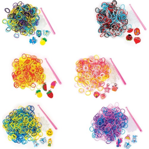 As company Plexi Flexi Bag With 300 Rubber Bands And 4 Accessories For Ages 5+ 1080-25565 5203068255657