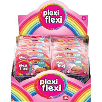 As company Plexi Flexi Σακουλάκι Με 300 Λαστιχάκια And 4 Αξεσουάρ - 1 Τμχ 1080-25565 5203068255657