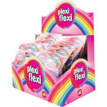 As company Plexi Flexi Bag With 300 Rubber Bands And 4 Accessories For Ages 5+ 1080-25565 5203068255657