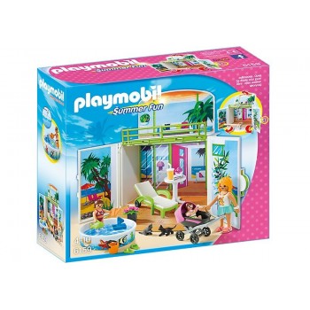 Playmobil Game Box Παραθαλάσσιο Εξοχικό 6159 4008789061591
