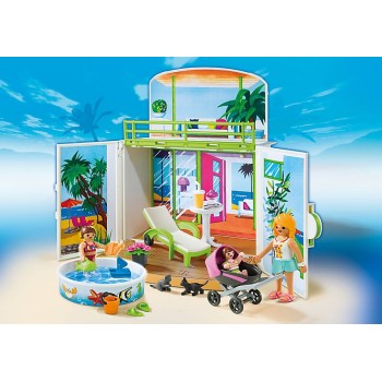 Playmobil Game Box Παραθαλάσσιο Εξοχικό 6159 4008789061591