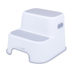 FreeON Double Step Stool, Grey 42332 3830075042332