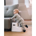 FreeON Double Step Stool, Grey 42332 3830075042332