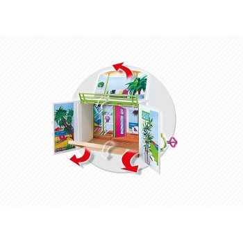 Playmobil Game Box Παραθαλάσσιο Εξοχικό 6159 4008789061591