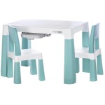 FreeON plastic kid  and chair set neo, green 46637 3830075046637