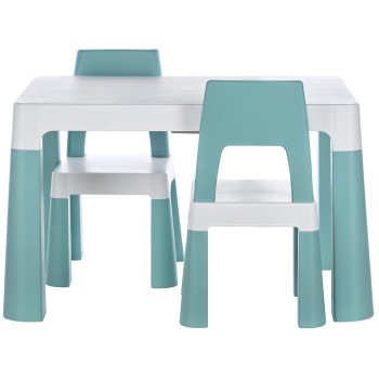 FreeON plastic kid  and chair set neo, green 46637 3830075046637