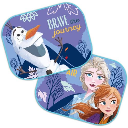 Seven Polska Disney Frozen Σκίαστρο - Ηλιοπροστασία Αυτοκινήτου Πλαϊνα Με Βεντούζα (Σετ 2 Τμχ) 44 X 35Cm Frozen II 9339 59023085