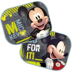 Seven Polska Disney Mickey Mouse Σκίαστρο - Ηλιοπροστασία Αυτοκινήτου Πλαϊνα Με Βεντούζα (Σετ 2 Τμχ) 44 X 35Cm Mickey 9320 59023