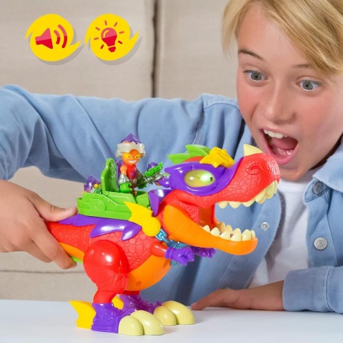 As company Superzings Superthings Rivals OF Kaboom, V-Rex Superdino Δεινόσαυρος Με Φιγούρα 1013-62117 8431618020296