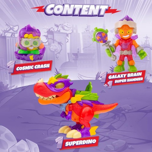 As company Superzings Superthings Rivals OF Kaboom, V-Rex Superdino Δεινόσαυρος Με Φιγούρα 1013-62117 8431618020296