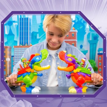 As company Superzings Superthings Rivals OF Kaboom, V-Rex Superdino Articulated Villain Dinosaur 1013-62117 8431618020296