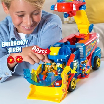 As company Superzings Superthings Rescue Truck – Όχημα Με Φώτα Και Ήχους 2 Σε 1 Rescue Truck 1013-62115 8431618019757