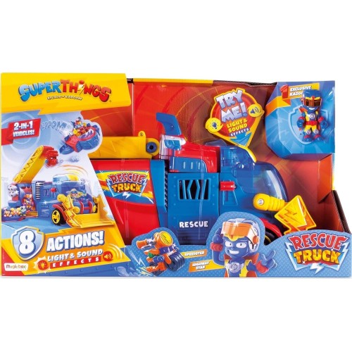 As company Superzings Superthings Rescue Truck – Superthings Rescue Truck With An Extendable Ladd 1013-62115 8431618019757
