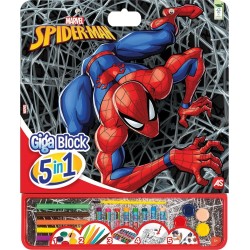 As company Giga Block Σετ Ζωγραφικής  Spiderman 5 Σε 1 Για 3+ Χρονών 1023-62752 5203068627522