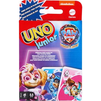Mattel UNO Junior Paw Patrol Επιτραπέζιο Παιχνίδι Με Κάρτες HPY62 194735170807