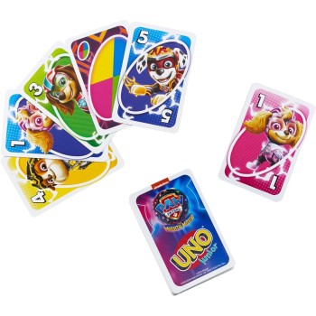 Mattel UNO Junior Paw Patrol Επιτραπέζιο Παιχνίδι Με Κάρτες HPY62 194735170807