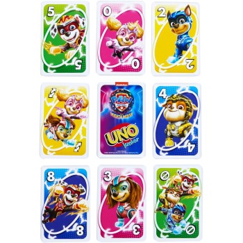 Mattel UNO Junior Paw Patrol Επιτραπέζιο Παιχνίδι Με Κάρτες HPY62 194735170807