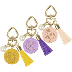 Brunnen Metal Keyring With Pearl 2727309-13 4061947117950