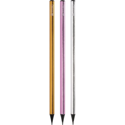 Brunnen Oriental Metallic Pencil In 3 Colors 2727329-05 4061947043440