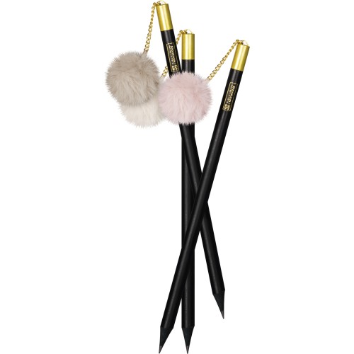 Brunnen Pencil With Pom Pom In 3 Colors 2727329-07 4061947065046