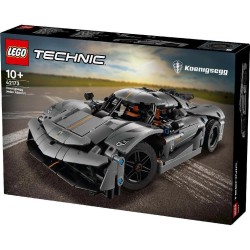 LEGO Technic Koenigsegg Jesko Absolut Grey Hypercar 42173 5702017584072