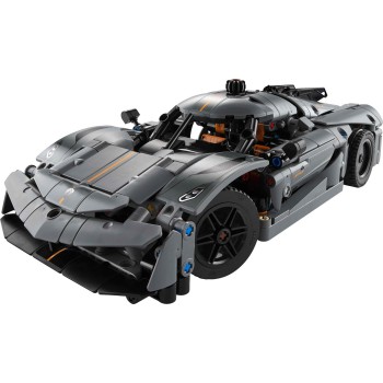 LEGO Technic Koenigsegg Jesko Absolut Grey Hypercar 42173 5702017584072