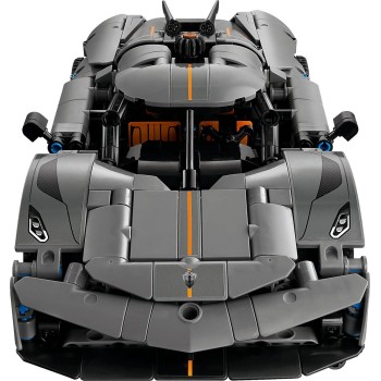 LEGO Technic Γκρι Hypercar Koenigsegg Jesko Absolut 42173 5702017584072