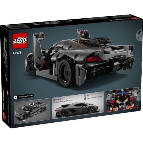 LEGO Technic Γκρι Hypercar Koenigsegg Jesko Absolut 42173 5702017584072