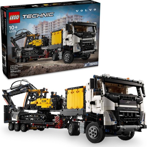 LEGO Technic Φορτηγό Volvo Fmx & Ηλεκτρικός Εκσκαφέας Ec230 42175 5702017584096