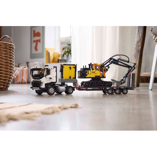 LEGO Technic Φορτηγό Volvo Fmx & Ηλεκτρικός Εκσκαφέας Ec230 42175 5702017584096